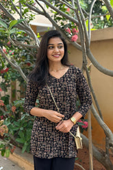 Black Short Kurti