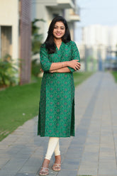 Classic Emerald kurti