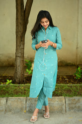 Seafoam Grace kurta set