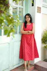 Cherry Crush ALine Maxi