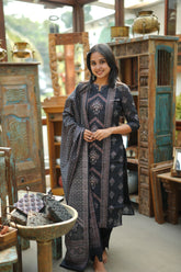 Charcoal Moon 3 piece suit