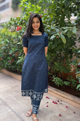Midnight Elora Kurta Set