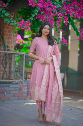 Kota cotton silk 3 piece suit