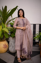 Taupe Tales 3 Piece Suit