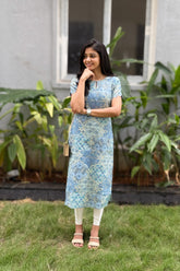Soft Sapphire Kurti