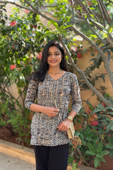 Blue Short Kurti