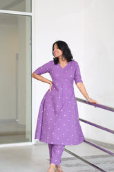 Lavender A-line Coords