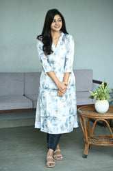 Cotton Satin kurti