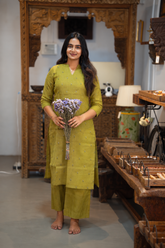 Autumn Mustard linen Coords