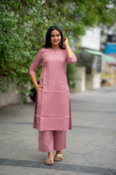 Pink Linen Coords