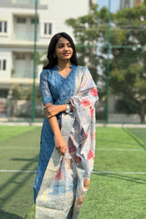 Kurti with dupatta