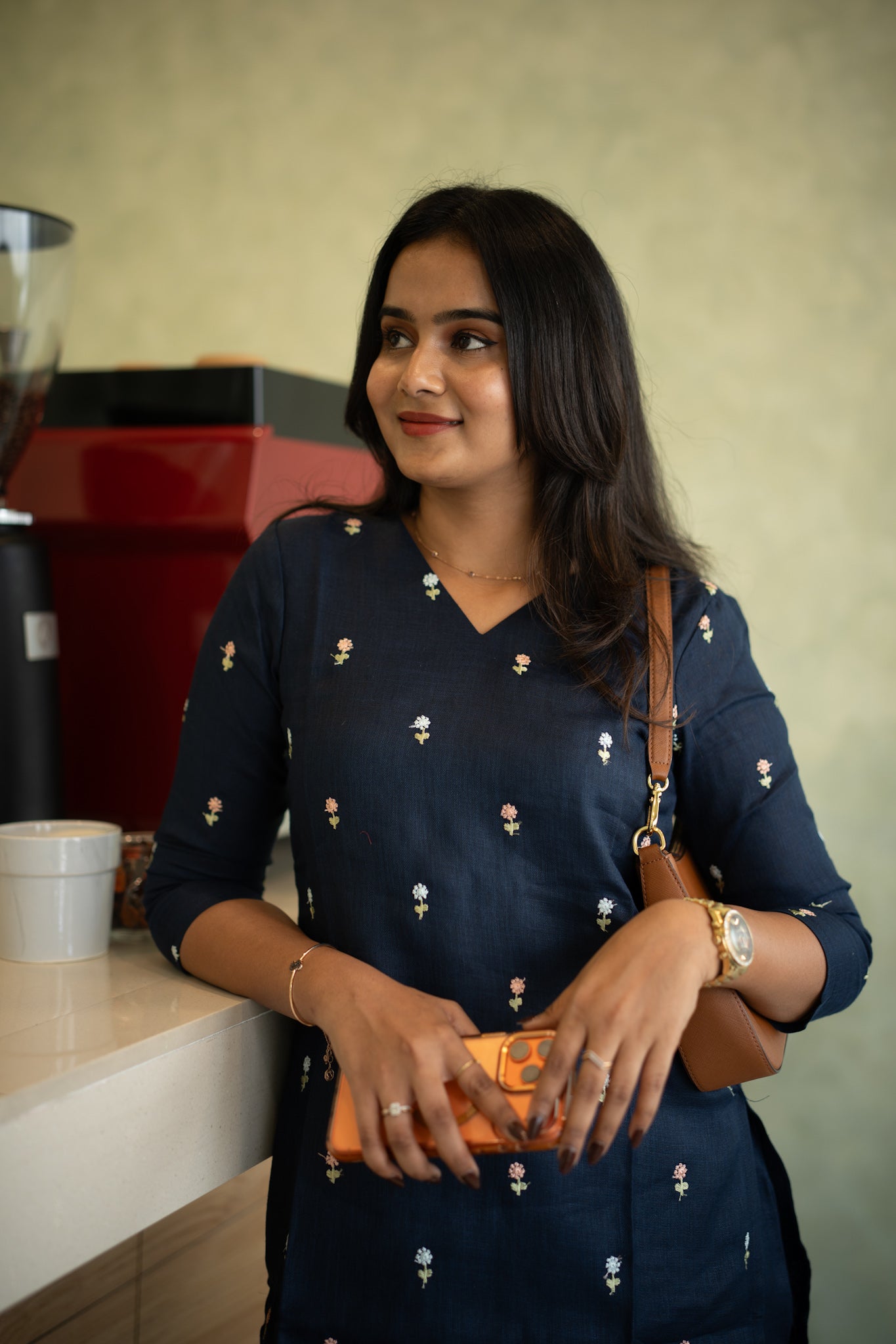 Indigo blush Linen Coords