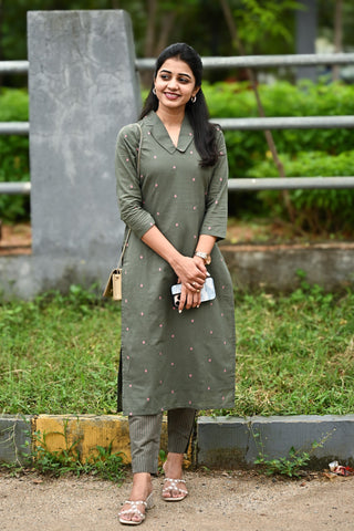 Serene Sage Kurta set