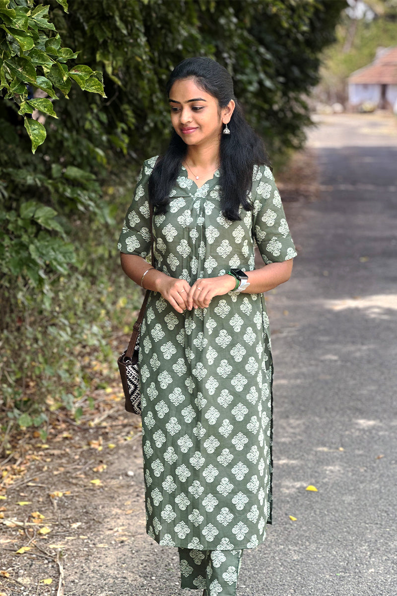 Cotton kurta set