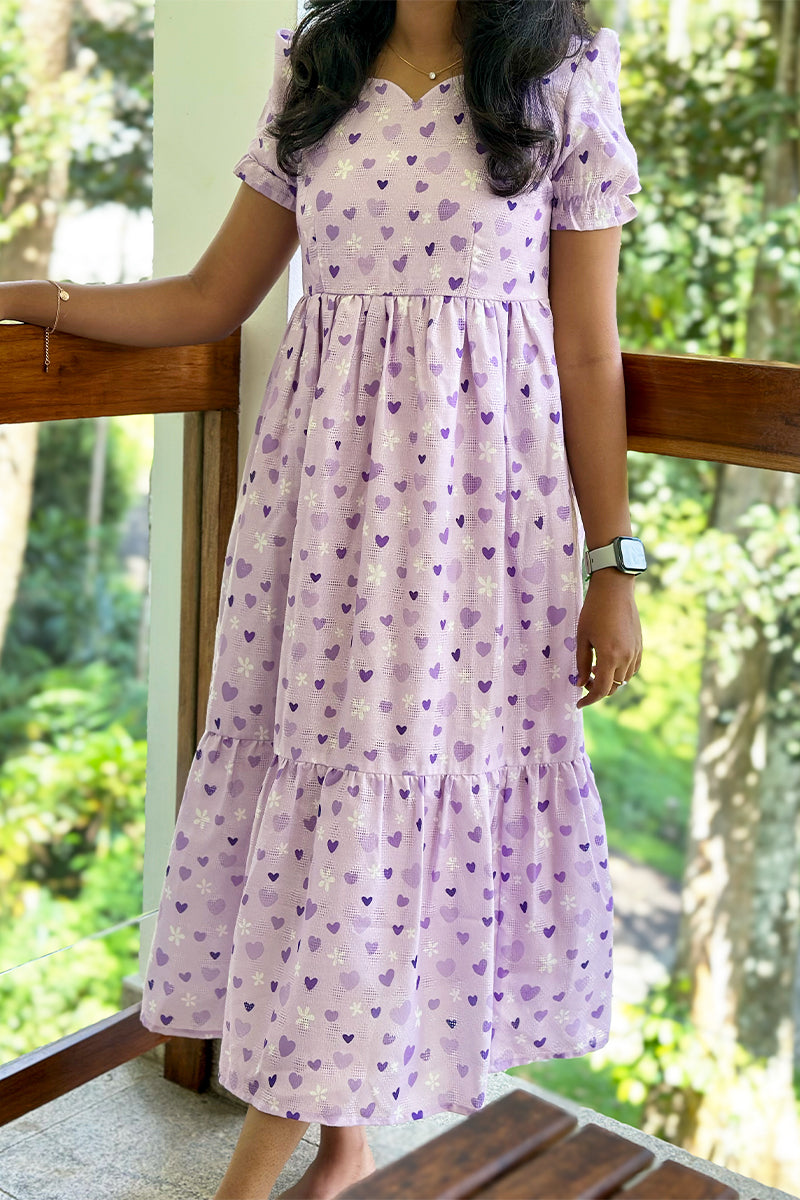 Lilac love maxi