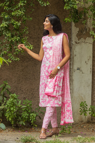 Pink Kurta Set