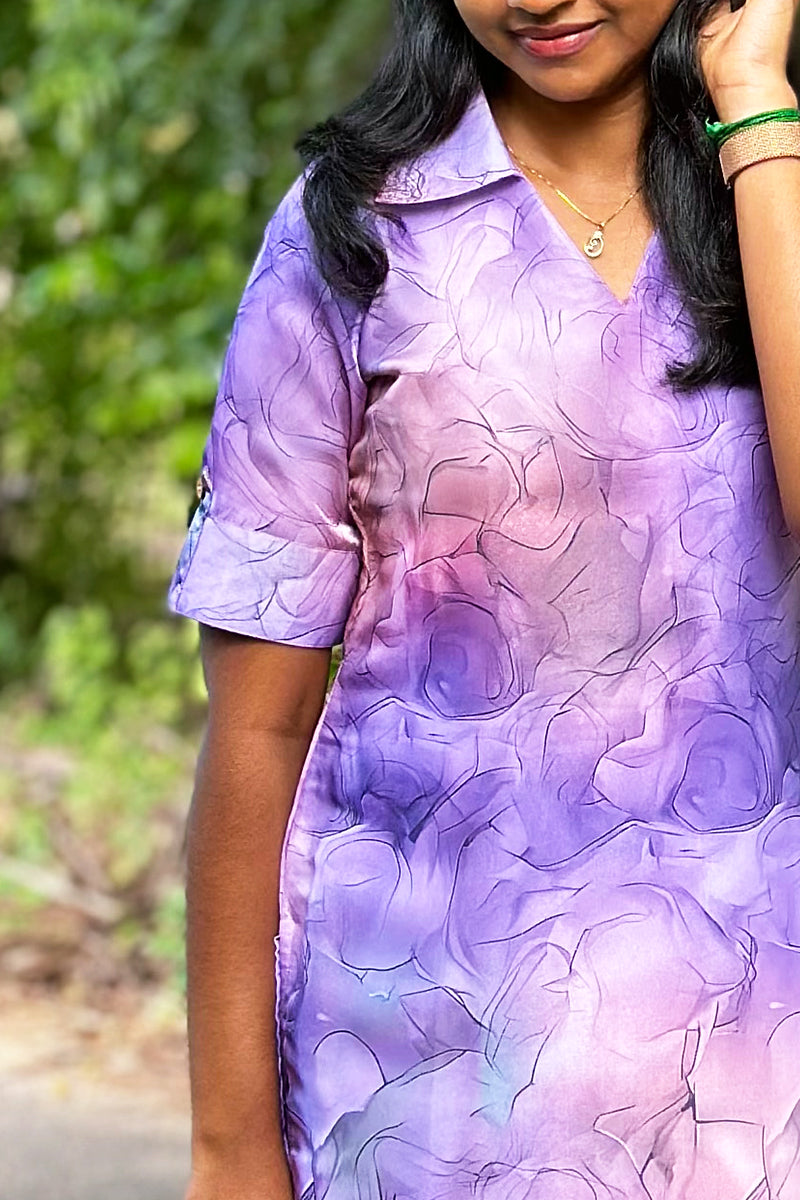 Jimmy choo lavender kurti