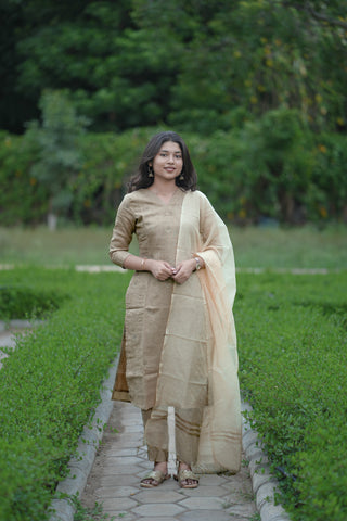 Charvi linen 3 piece suit