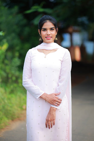 Peral Aura kurti with dupatta