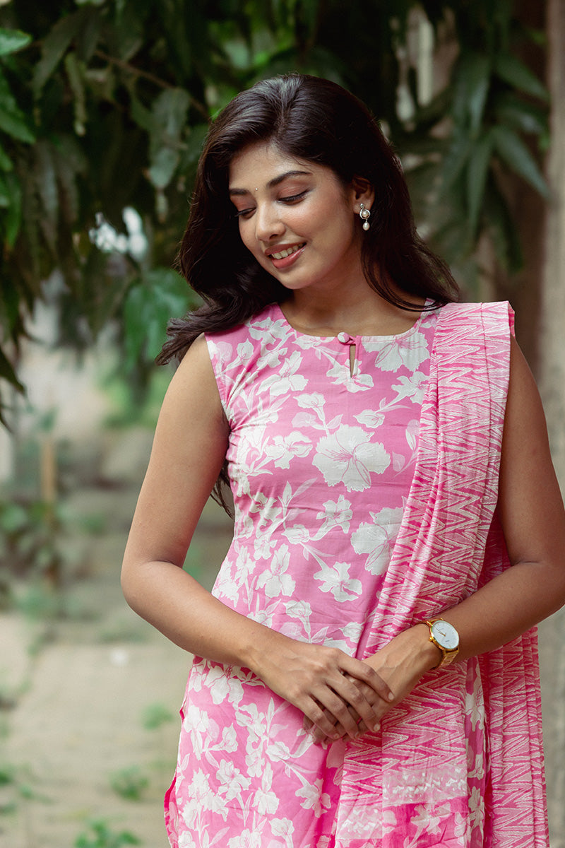 Pink Kurta Set