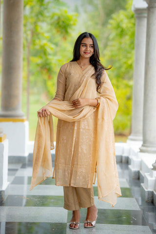 Golden Haze 3 piece suit