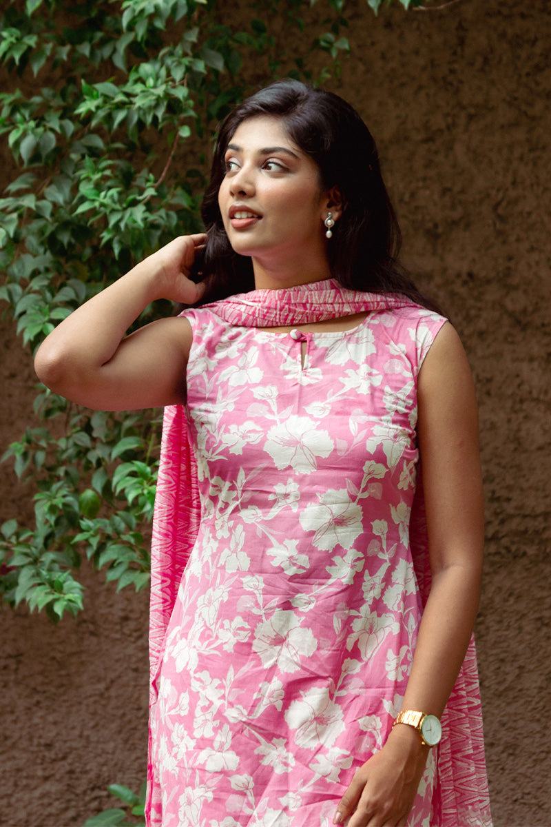 Pink Kurta Set