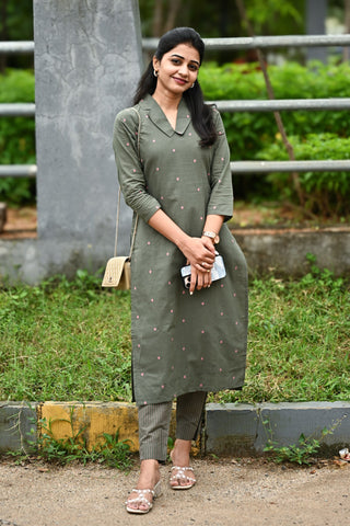 Serene Sage Kurta set