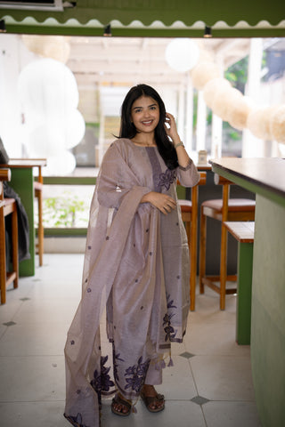 Taupe Tales 3 Piece Suit
