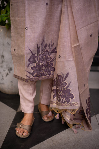 Taupe Tales 3 Piece Suit