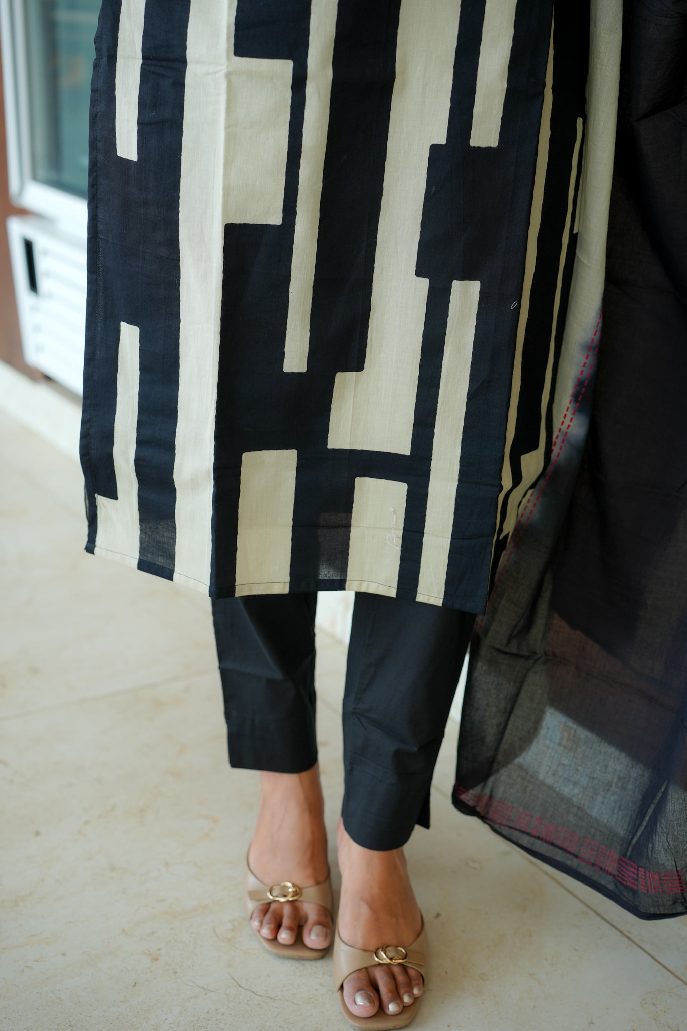 Monochrome edit 3 piece suit