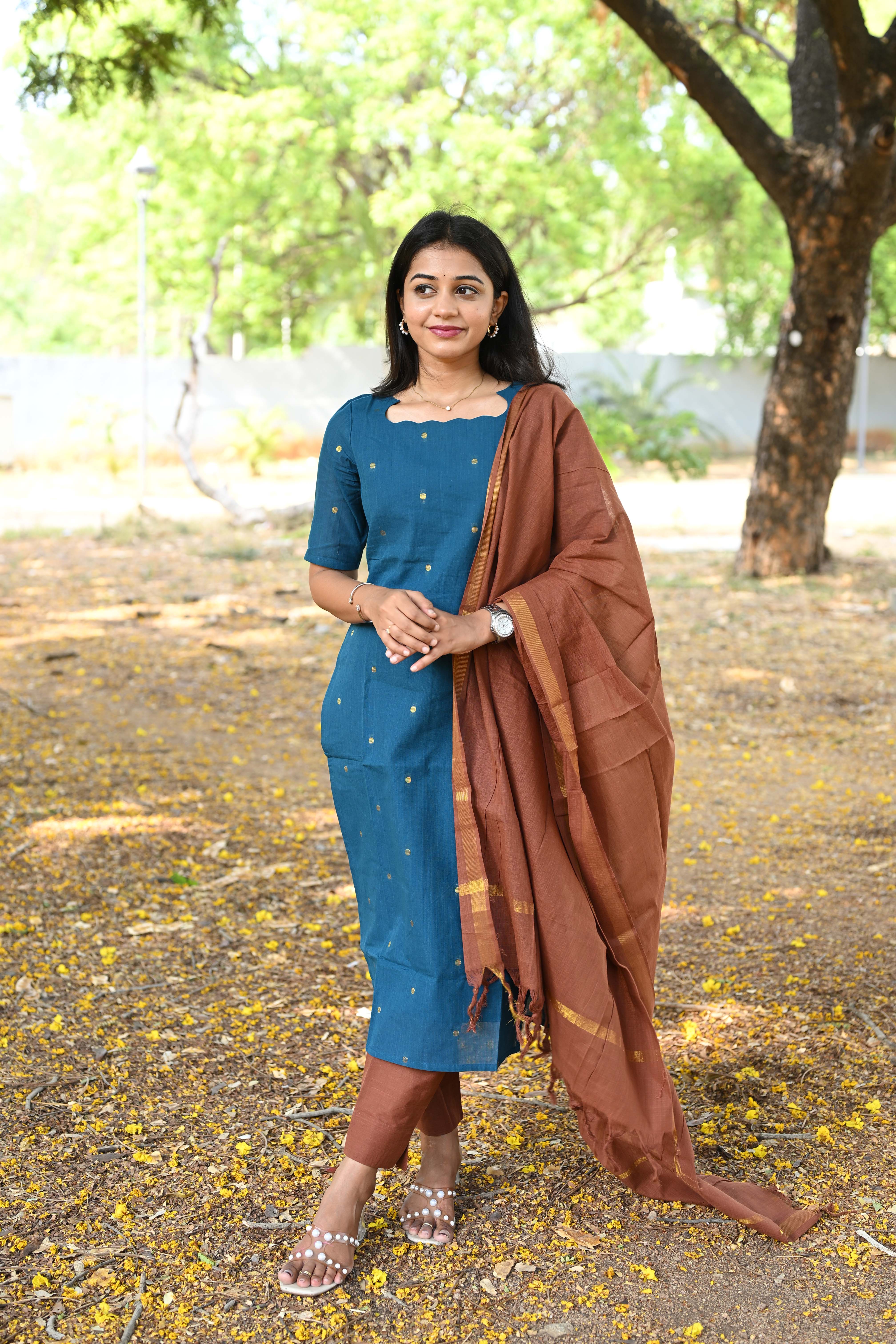 Copper charm 3 piece suit