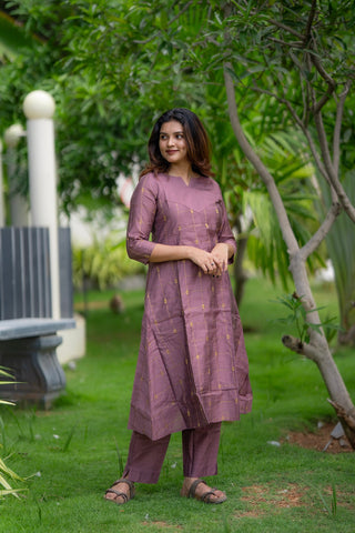 Soft Ember Rawsilk Coords