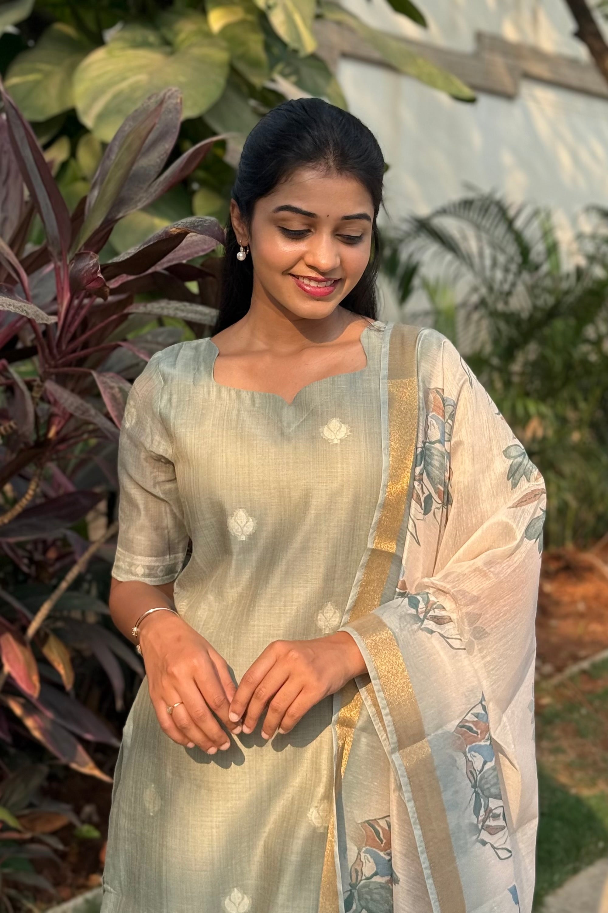 Pastel dream kurti and dupatta
