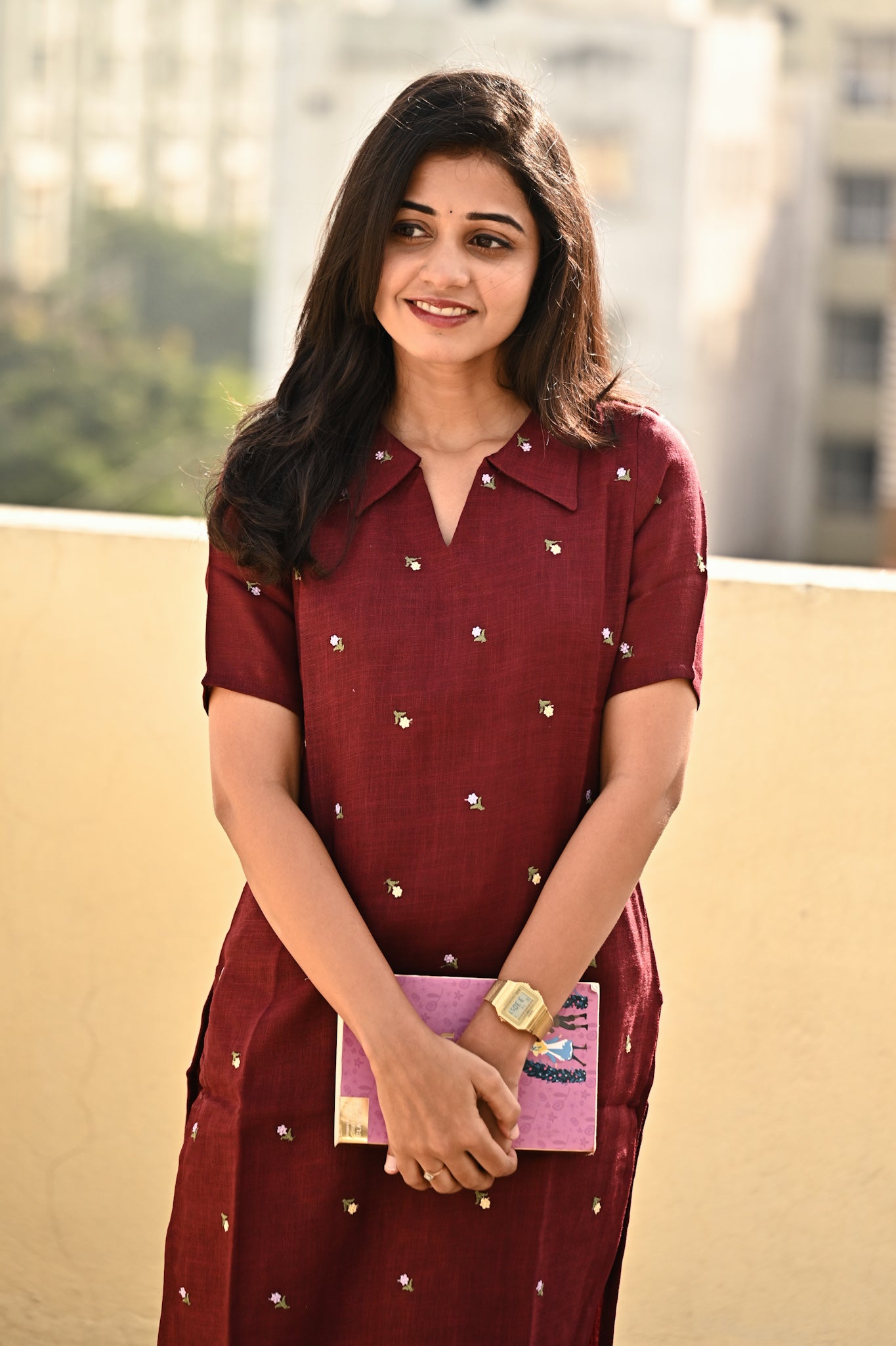 Ruby Serenity kurta set