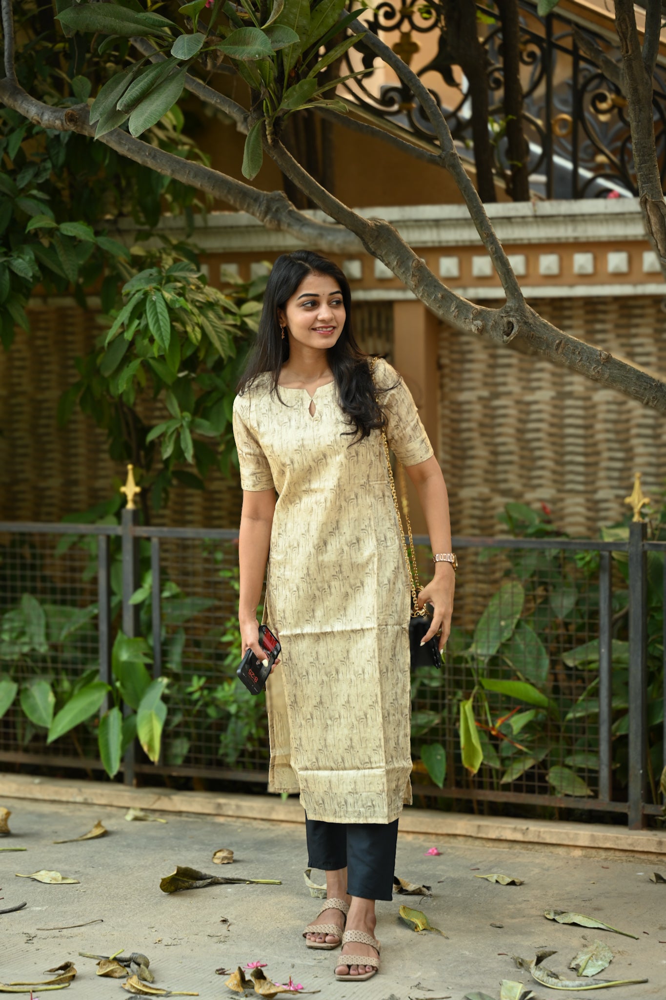 Hushed Gold Kurti