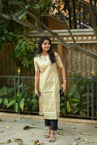 Hushed Gold Kurti