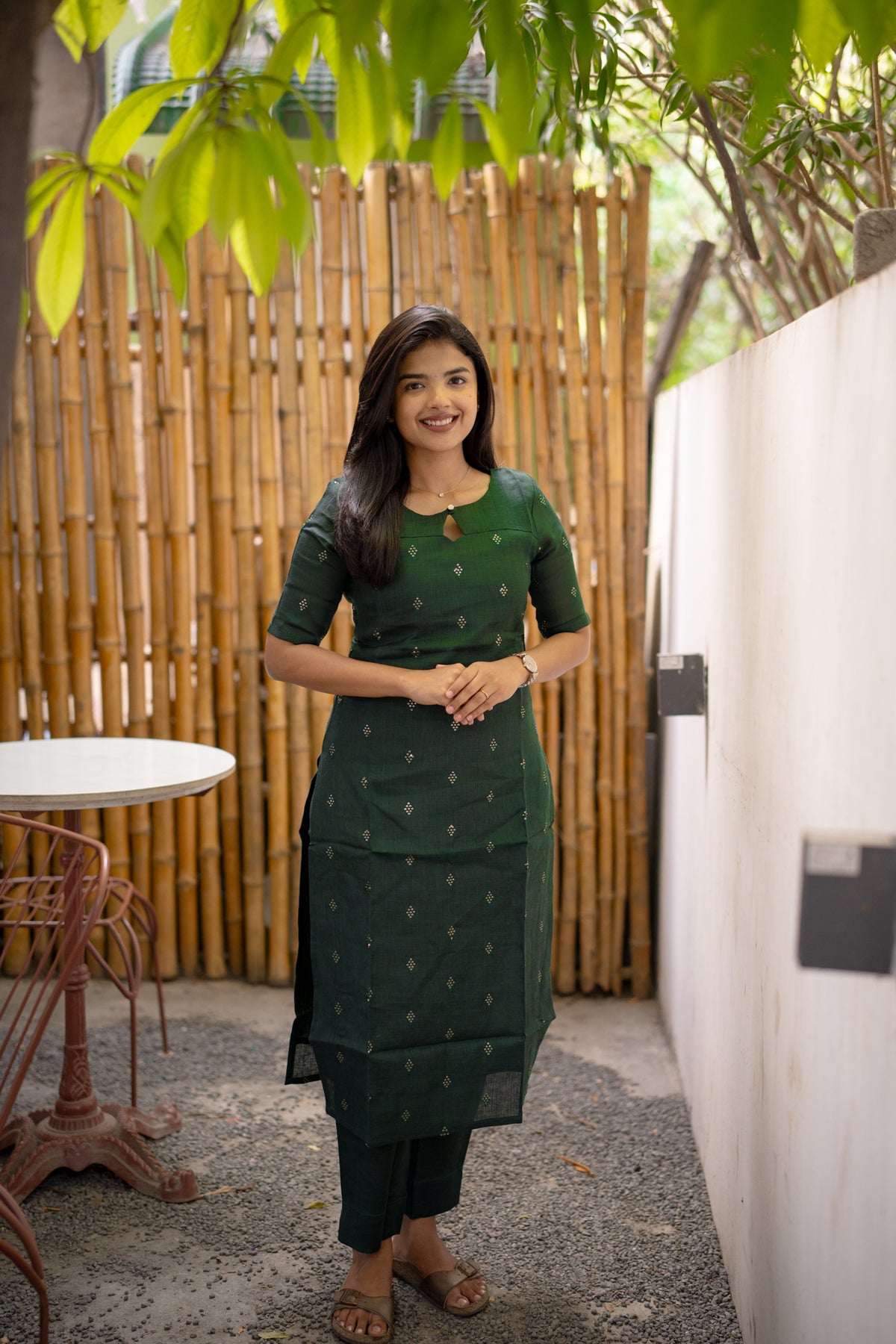 Emerald Essence Linen Coords