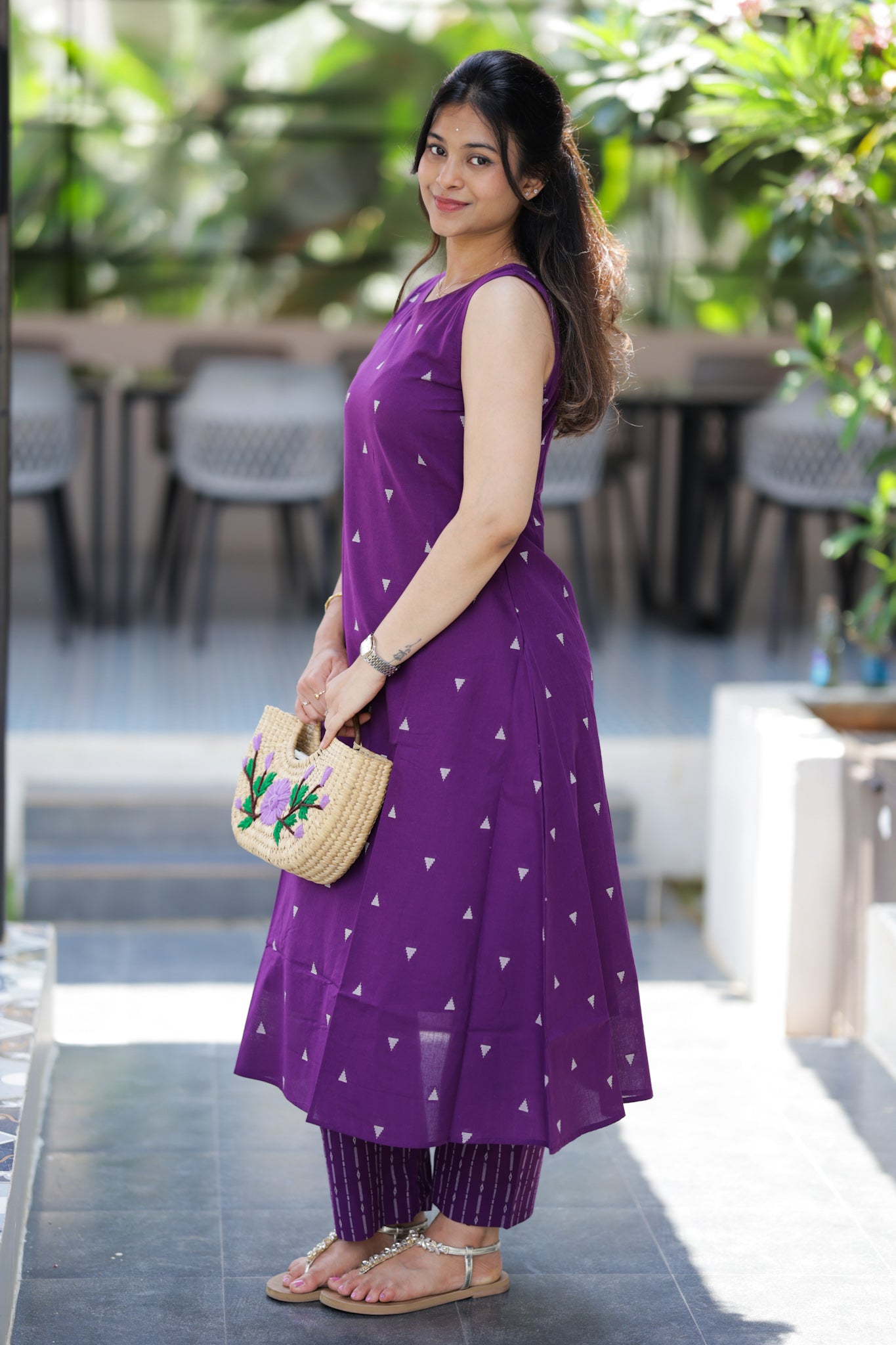 Royal Plum Kurta Set