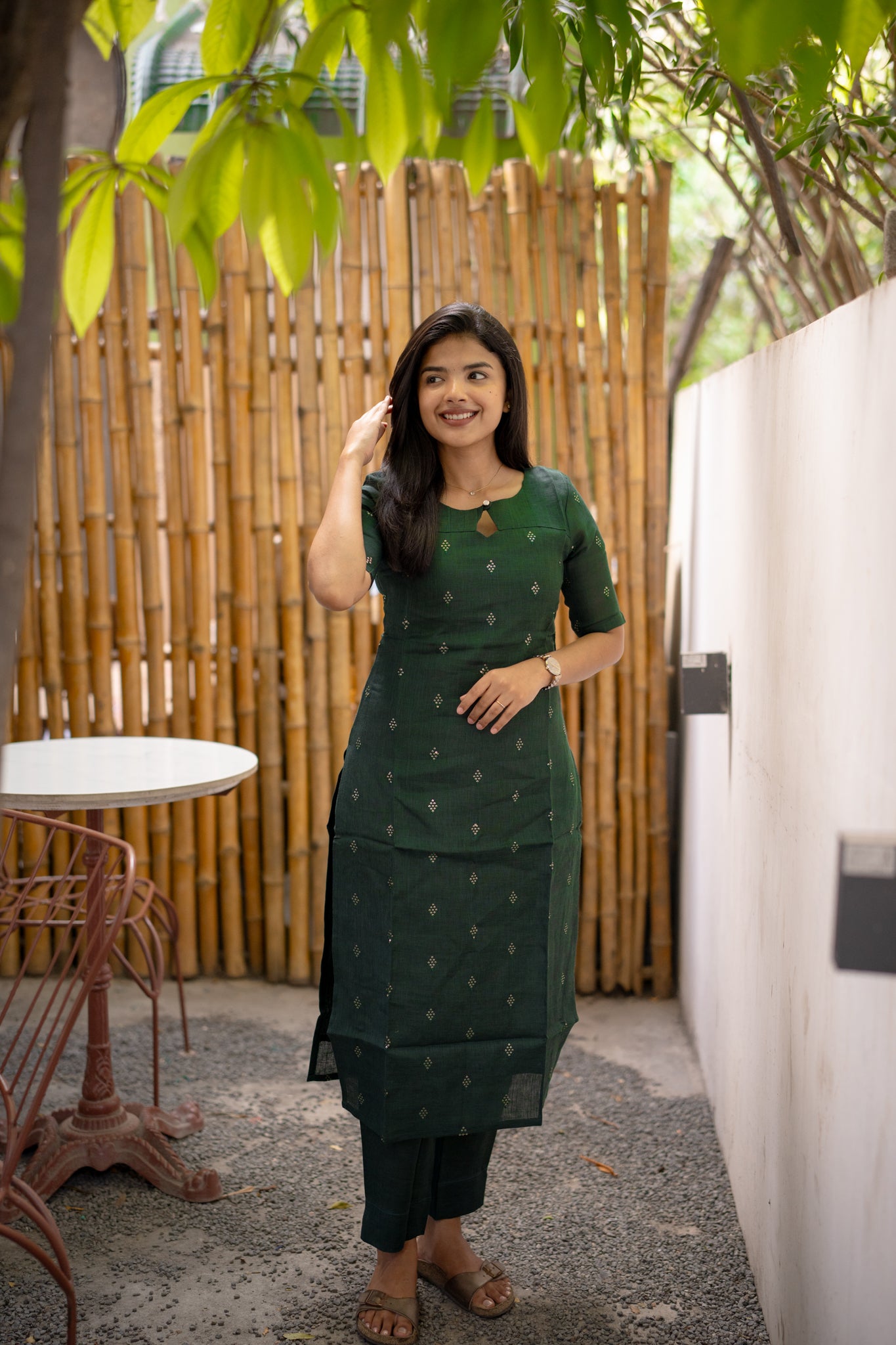 Emerald Essence Linen Coords