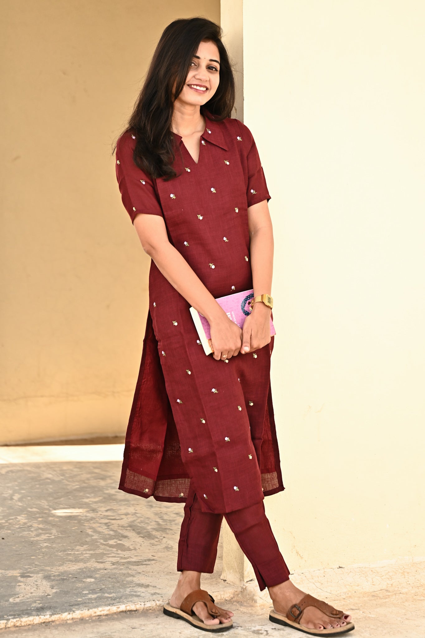 Ruby Serenity kurta set