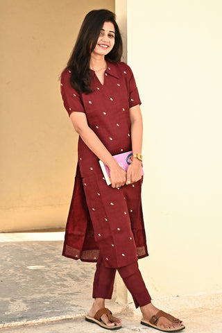 Ruby Serenity kurta set