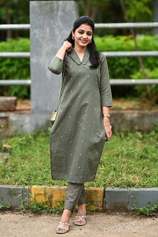 Serene Sage Kurta set