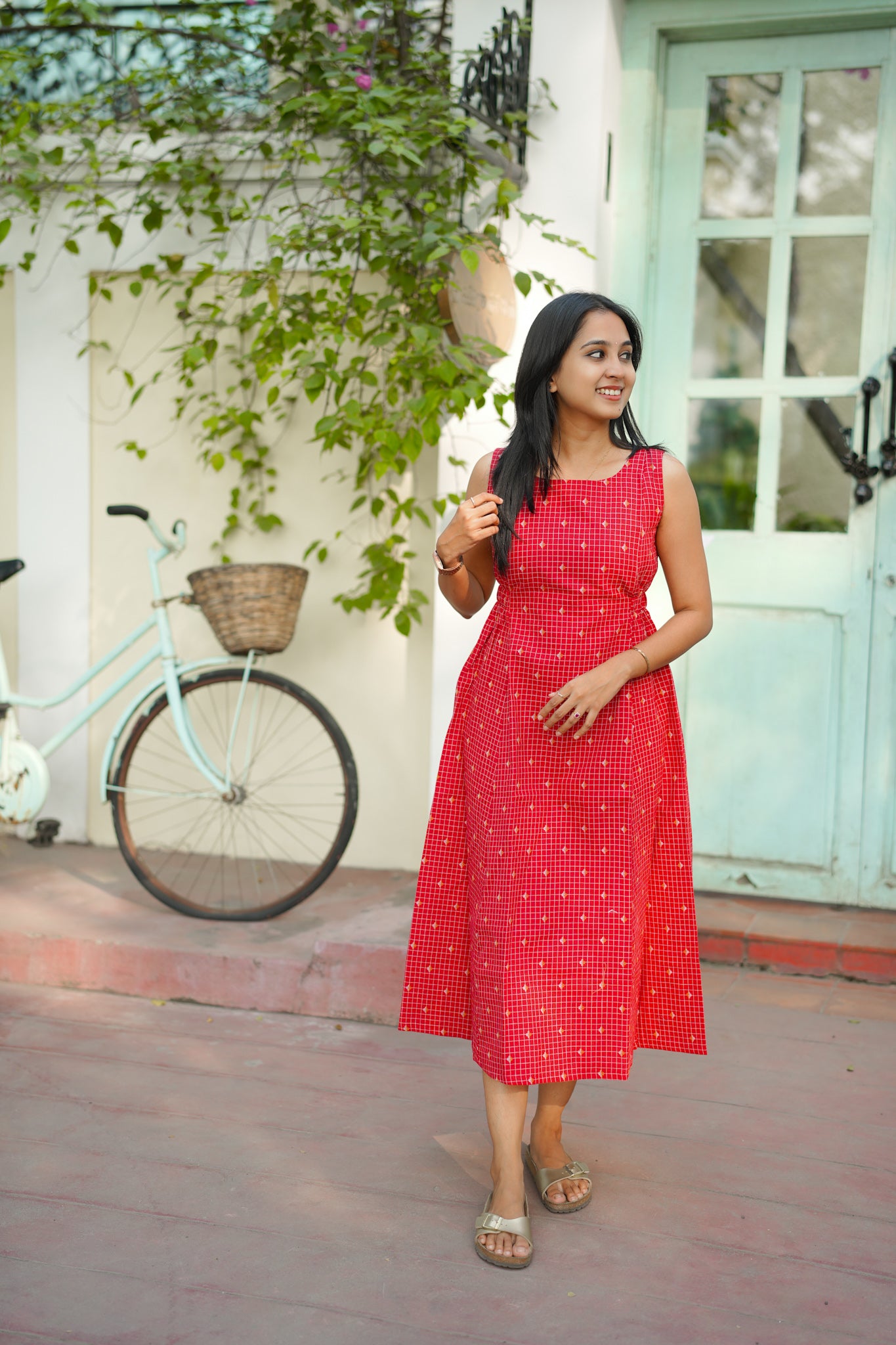 Cherry Crush ALine Maxi