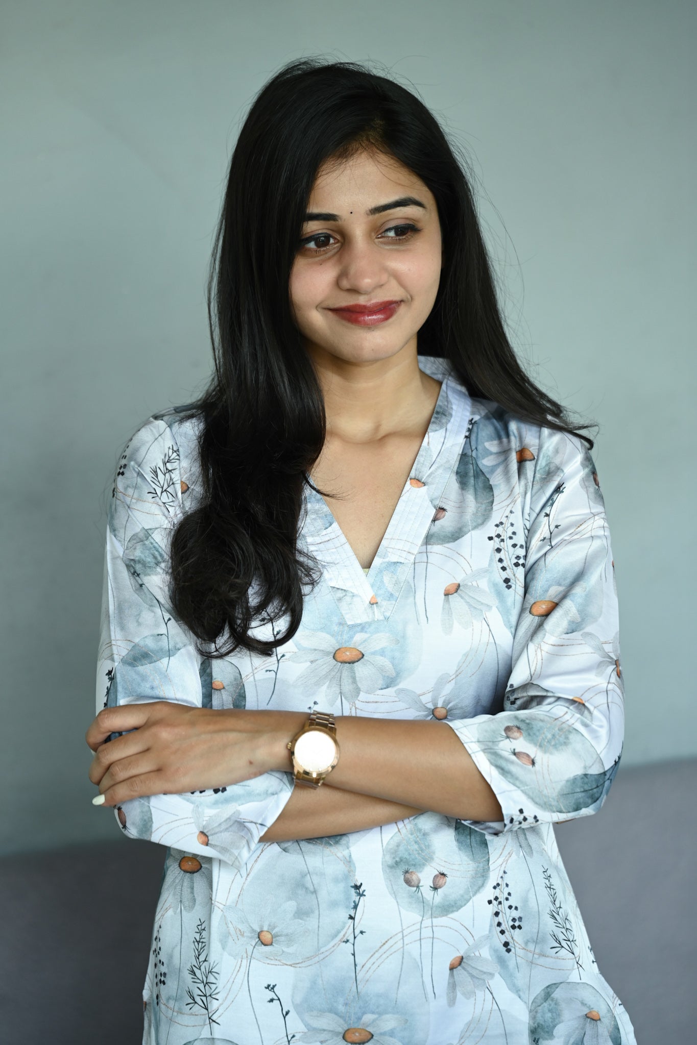 Cotton Satin kurti