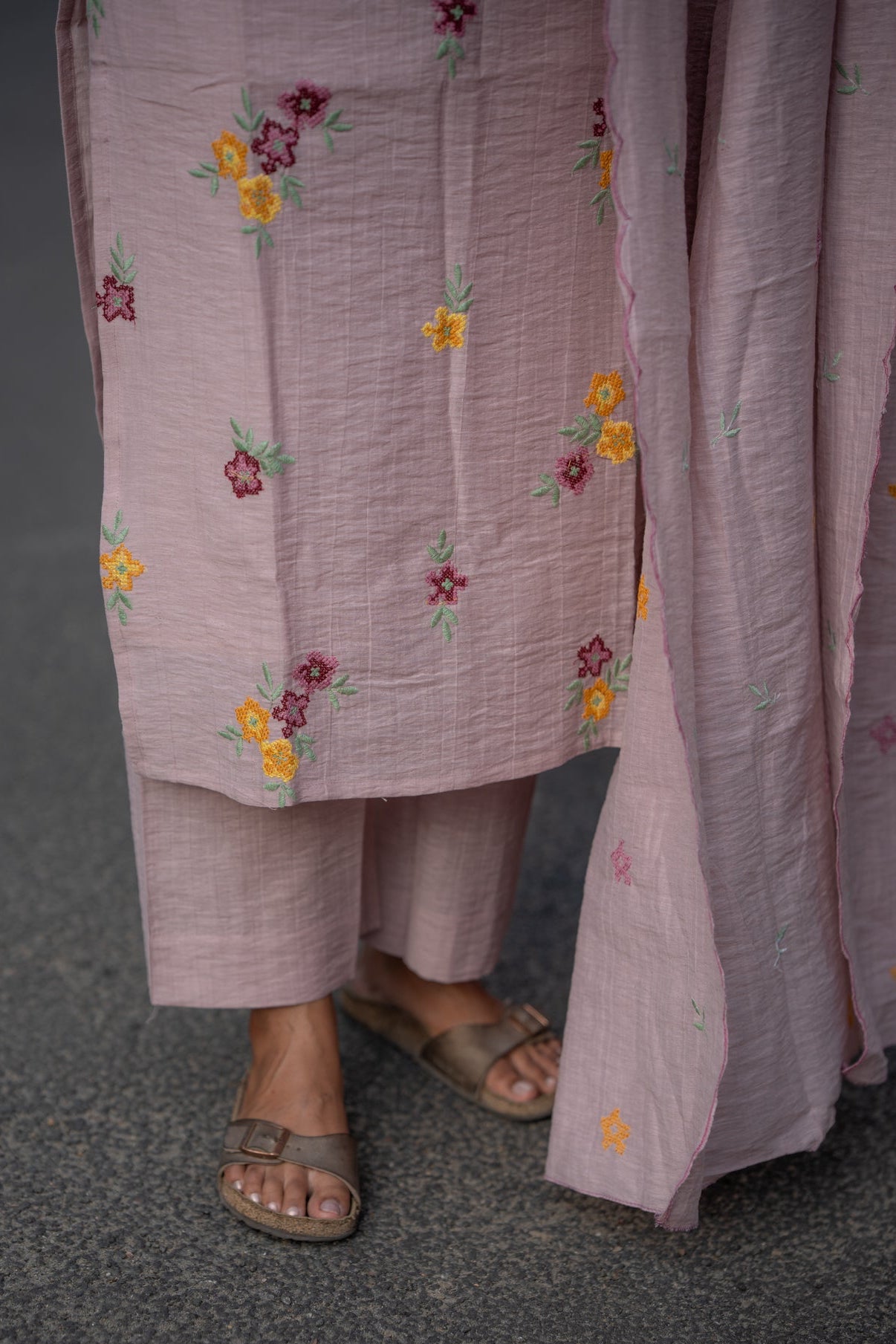 Rosebud Mist Mul 3 Piece Suit