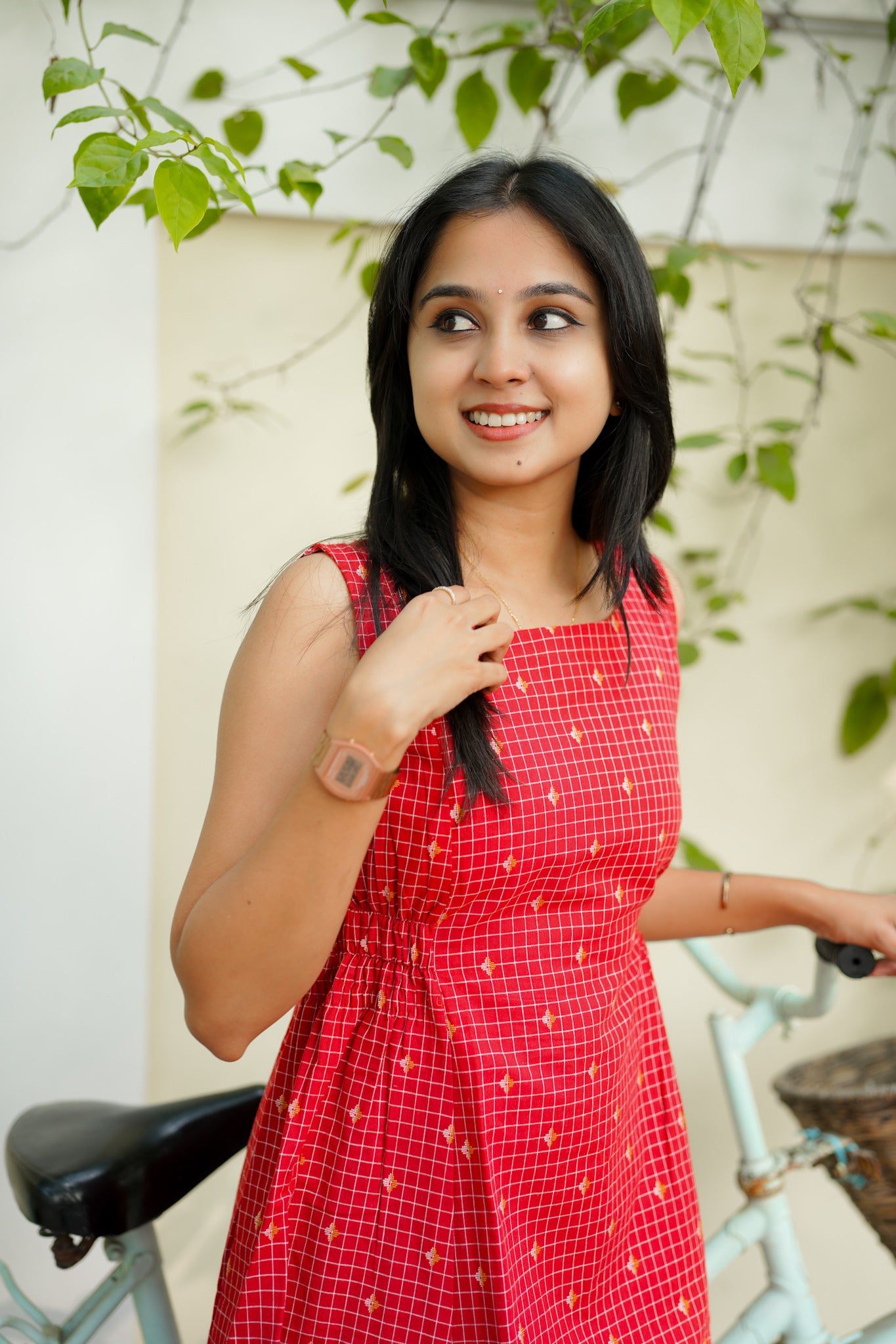 Cherry Crush ALine Maxi