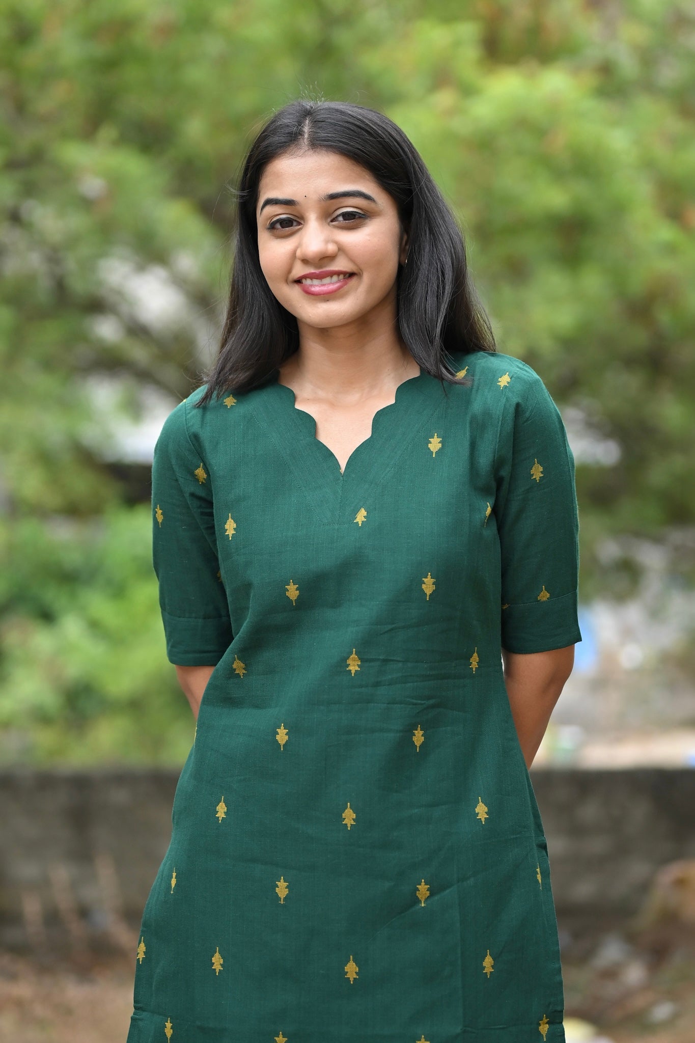 Emerald Breeze KurtaSet