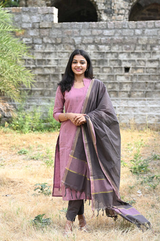 Mocha Rose 3 Piece Suit