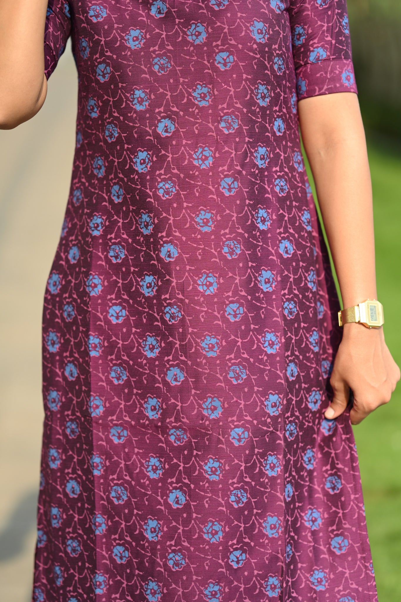 Berry Bloom Kurti