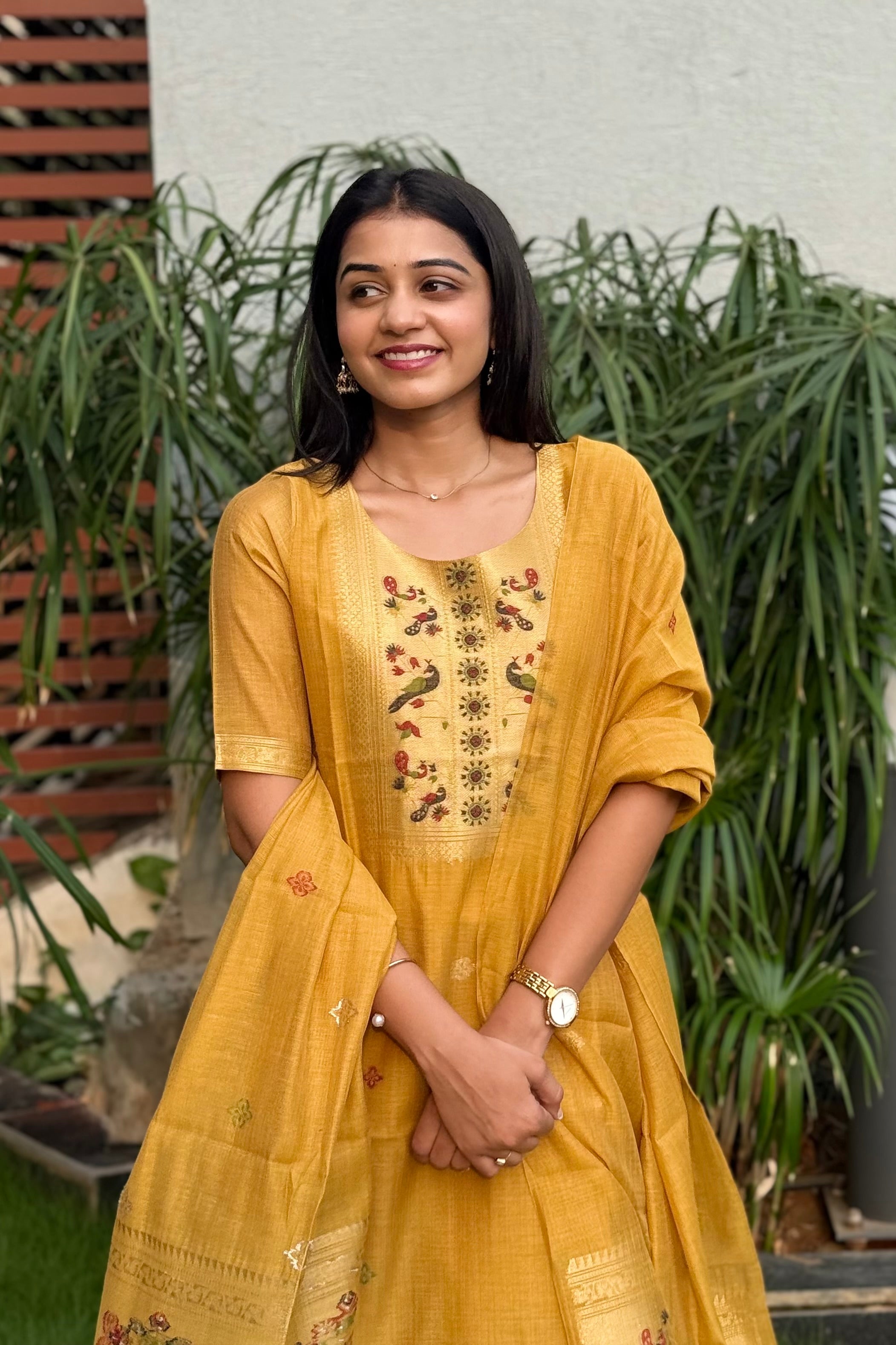 Amber Elegance Kurti and dupatta